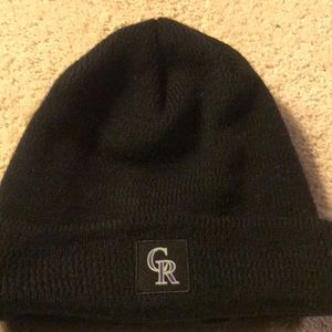 Official on field Colorado Rockies Beanie